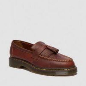 Dr. Martens Adrian Brown Leather Loafers- New- size 9